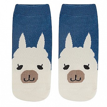 Носки "Лама" (синие)