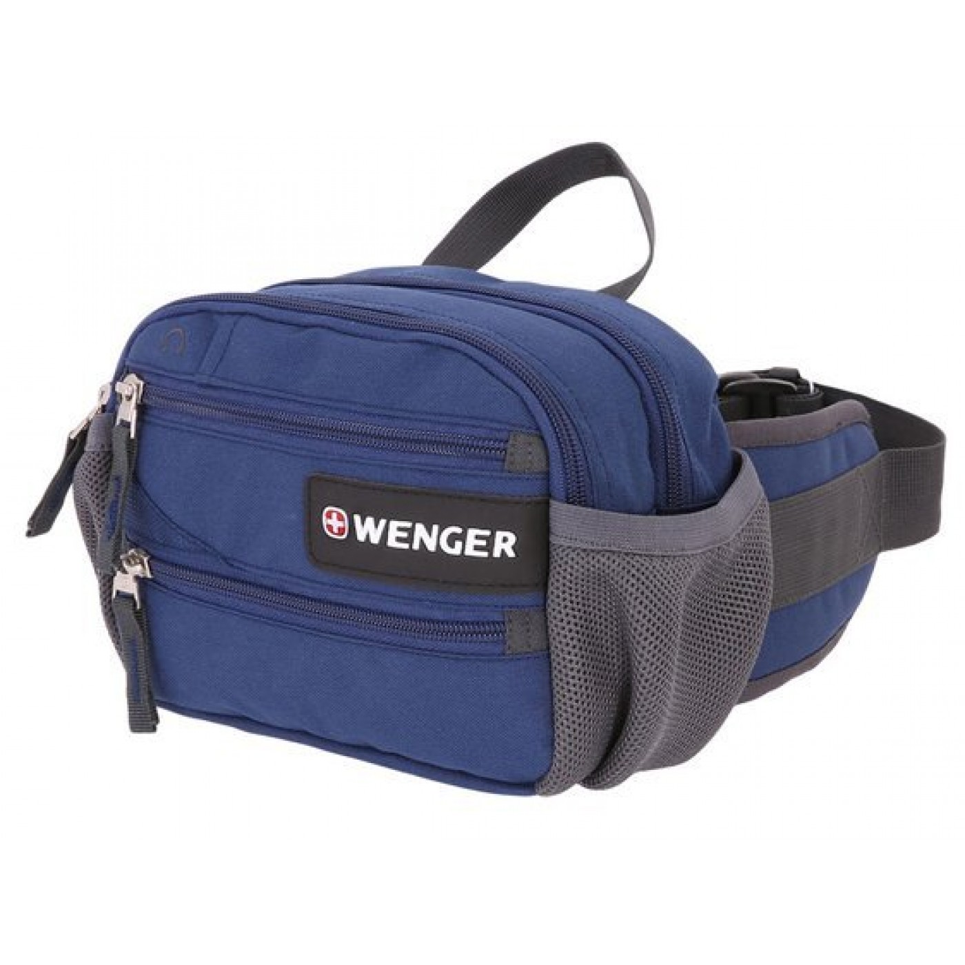 Дорожные аксессуары Сумка на пояс WENGER, синий, полиэстер M2, 23х9х7 см арт. 1828343016