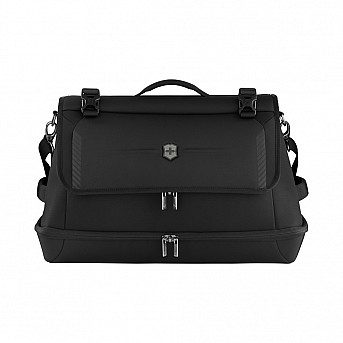 Дорожная сумка VICTORINOX Crosslight Duffel, черная, RPET полиэстер Дорожная сумка VICTORINOX Crosslight Duffel, черная, RPET полиэстер