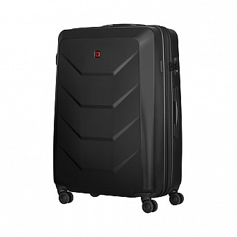 Чемодан WENGER Prymo, чёрный, большой, ABS+PC