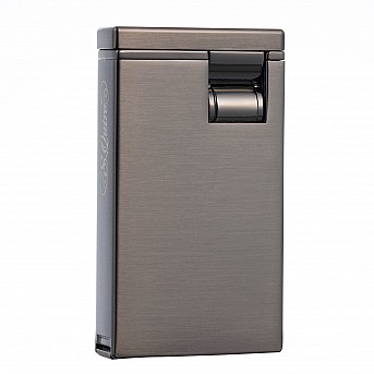 Зажигалка S.Quire газовая, турбо, двойное пламя, графит