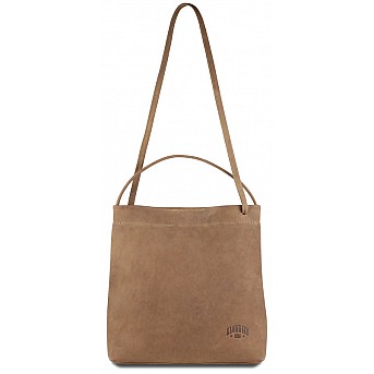 Сумка женская KLONDIKE YUKON «Nora», натуральная кожа в светло-коричневом цвете, 30 х 32,5 х 12 см