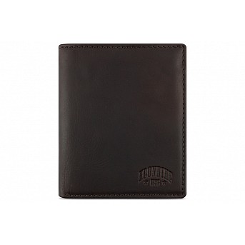 Бумажник KLONDIKE RUSH «Daniel», натуральная кожа в темно-коричневом цвете, 10 х 12 х 2 см