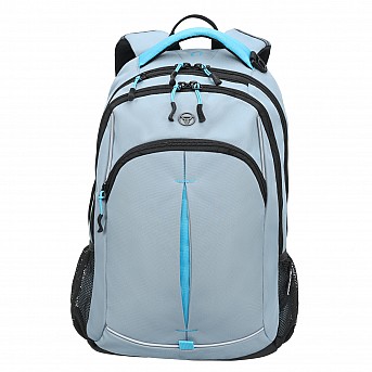 Рюкзак TORBER ROCKIT серый/голубой, полиэстер/добби
