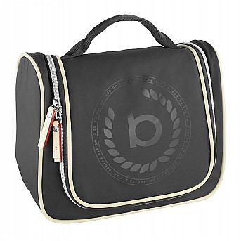 Несессер дорожный BUGATTI Lido, чёрный, полиэстер, 26х10х20 см, 4,5 л