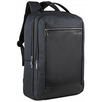 Рюкзак мужской BUGATTI Sera 15'', антрацитовый, полиэстер, 32х12х46 см