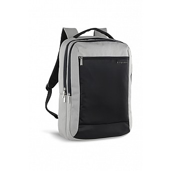Рюкзак мужской BUGATTI Sera 15'', светло-серый, полиэстер