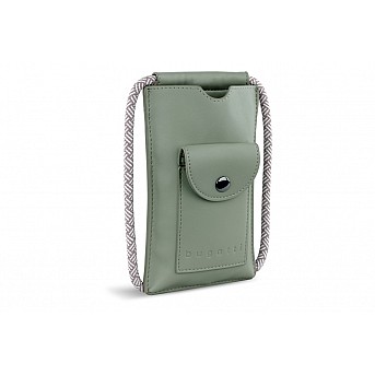 Сумка-чехол для мобильного телефона BUGATTI Almata, мятная, полиуретан, 11x2x18 см