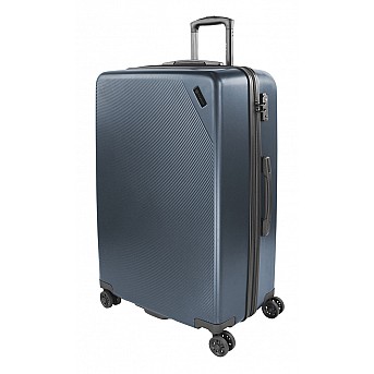 Чемодан BUGATTI Kallisto, синий, АБС-пластик, 50,5х30,5х74 см, 100,80 л