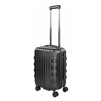 Чемодан BUGATTI Galatea, чёрный, поликарбонат / АБС-пластик, 36,5х24,5х56 см, 37,54 л
