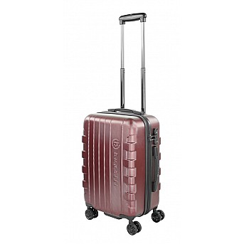 Чемодан BUGATTI Galatea, бордовый, поликарбонат / АБС-пластик, 36,5х24,5х56 см, 37,54 л