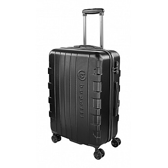 Чемодан BUGATTI Galatea, чёрный, поликарбонат / АБС-пластик, 46х27,5х67 см, 64,43 л