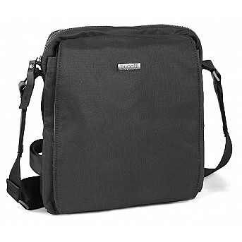 Сумка кросс-боди BUGATTI Contratempo, чёрная, нейлон