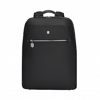 Рюкзак VICTORINOX Victoria Signature Compact Backpack, черный, нейлон/кожа, 30x16x38 см Рюкзак VICTORINOX Victoria Signature Compact Backpack, черный, нейлон/кожа, 30x16x38 см