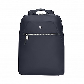 Рюкзак VICTORINOX Victoria Signature Compact Backpack, синий, нейлон/кожа, 30x16x38 см Рюкзак VICTORINOX Victoria Signature Compact Backpack, синий, нейлон/кожа, 30x16x38 см