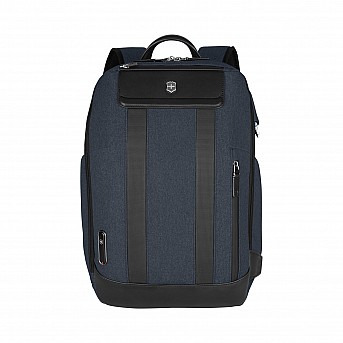 Рюкзак VICTORINOX Architecture Urban2 City Backpack 14'', синий, полиэстер / кожа Рюкзак VICTORINOX Architecture Urban2 City Backpack 14'', синий, полиэстер / кожа