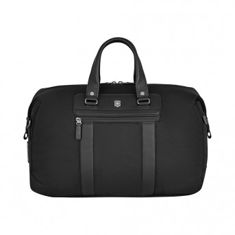Дорожная сумка VICTORINOX Architecture Urban2 Compact Weekender, черный, полиэстер/кожа