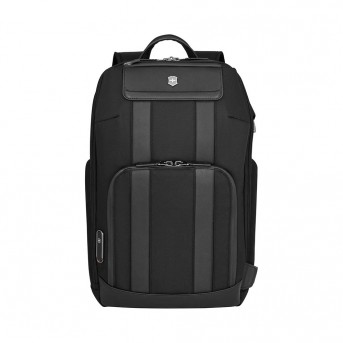 Рюкзак VICTORINOX Architecture Urban2 Deluxe Backpack 15”, черный, полиэстер/кожа