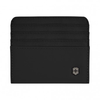 Портмоне для кредитных карт VICTORINOX Travel Essentials Card Holder, черное, полиэстер, 11х1x9 см