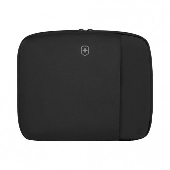 Несессер VICTORINOX Travel Essentials с крючком для подвешивания, чёрный, полиэстер, 27x11x22 см