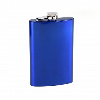 Фляга S.Quire 0,27 л, сталь, синяя