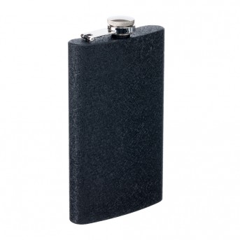 Фляга S.Quire 0,27 л, Black Ice, сталь, черная