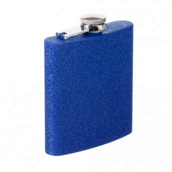 Фляга S.Quire 0,18 л, Black Ice, сталь, синяя