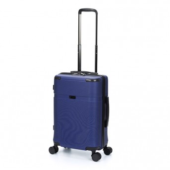 Чемодан TORBER Onego, синий, ABS-пластик