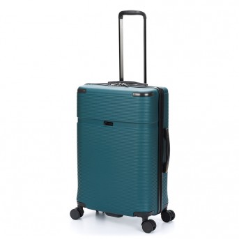 Чемодан TORBER Onego, зелёный, ABS-пластик