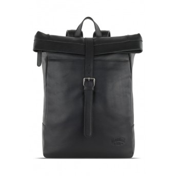 Рюкзак KLONDIKE GOLD «Donald», натуральная кожа в черном цвете, 40 х 42/51,5 х 11 см Рюкзак KLONDIKE GOLD «Donald», натуральная кожа в черном цвете, 40 х 42/51,5 х 11 см