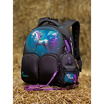 Ранец GROOC 16-15 + пенал + мешок + сумка-пенал