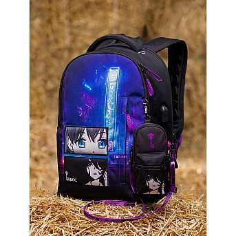 Рюкзак GROOC 14-068 + пенал + мешок + сумка-пенал