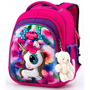 Ранец Winner One 5002 + брелок мишка