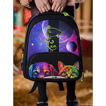 Ранец GROOC 9-142 + пенал + мешок + сумка-пенал