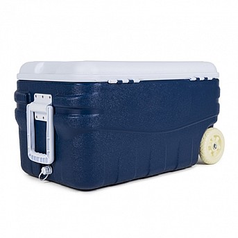 Изотермический контейнер (термобокс) Camping World Thermobox (80 л.) с колёсами, синий