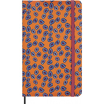 Ежедневник Moleskine Le  Professional Silk Large 130х210мм, недатир., 240стр., оранжевый, подар.кор.
