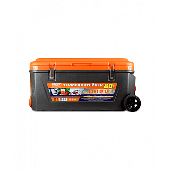 Изотермический контейнер (термобокс) Biostal (80 л.) на колесах