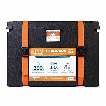 Изотермический контейнер (термобокс) Camping World Thermobox (55 л.), черный