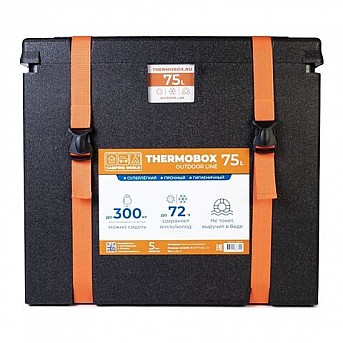 Изотермический контейнер (термобокс) Camping World Thermobox (75 л.), черный